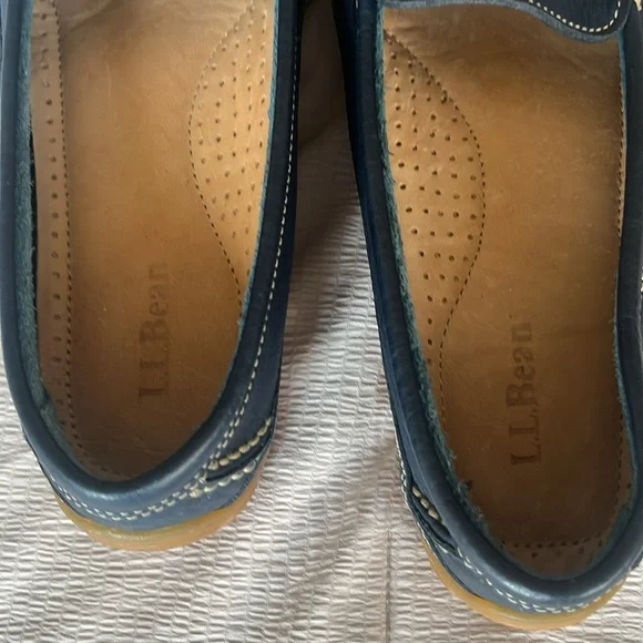 LL Bean Libean Women's Blue Slipon Shoes 7.5W - Picture 7 of 7